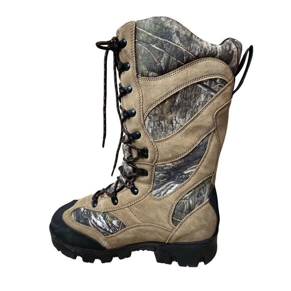 Guide Gear Giant Timber II 159503 Mossy Oak Insulated Waterproof Boots sz 11EE - Picture 6 of 9